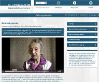 Interview mit Maria Andrzejewska im Zeitzeugen-Archiv